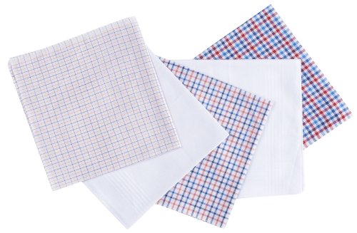 Van Heusen Hipster Mens 5-pk. Plaid Handkerchiefs