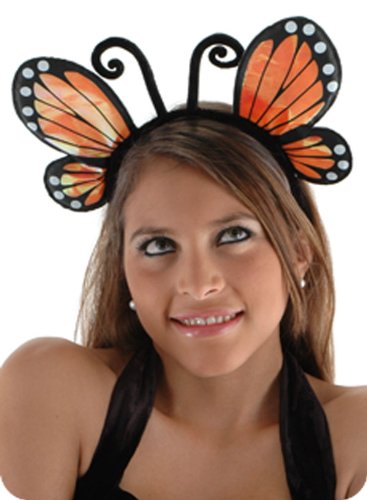 Orange Butterfly Headband by elope