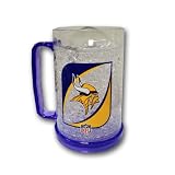 16oz Crystal Freezer Mug NFL - Minnesota Vikings