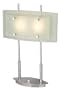 Possini Euro Charles Street Tiered Slumped Glass Desk Lamp