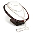 HinsonGayle Glamour Collection Handpicked Ultra-Luster White Cultured Pearl Rope Necklace
