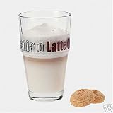 Leonardo Latte Macciato Glas *HOCHWERTIG*