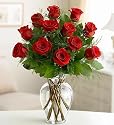 Flowers & Gifts - rose elegance(tm) premium long stem red roses - Red