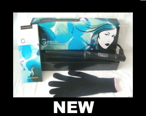 Herstyler Grande Baby Curls Curling Iron (Black)