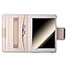 Thankscase Case Compatible for iPad 4th/3rd/2nd Gen, Rotating Case Cover with Hand Strap and Wallet Case for iPad 4th Generation with Retina Display,for iPad 3,for iPad 2 (Gold)