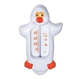 Bibi Penguin Bath Thermometer White