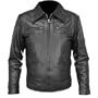 Classic Waist Cut Leather Jacket