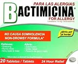 Bactimicina For Allergy Non Drowsy Formula 20 Tablets - Alergias