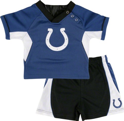 Indianapolis Colts Infant Raglan Crew Shirt and Shorts Combo Pack