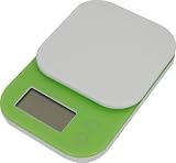 DRETEC デジタルスケール 「ジェリー」 2kg 【計量皿を水洗いできる/表示単位 0.1g】 グリーン KS-243GNの画像