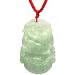 Natural Grade A Jadeite Jade Hand Carved Chinese Zodiac Amulet Pendant Necklace - Hare