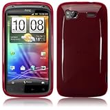 HTC SENSATION 4G / SENSATION XE GEL CASE - RED
