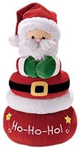 Gund Christmas Santa 11 inch Stacking Ring