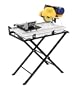 QEP 60020 24-Inch Dual Speed Tile Saw with Water Pump and Folding Stand
