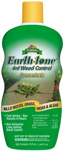 Espoma Organic Earth-Tone 4-In-1 Weed Control - 16 oz Concentrate #WCC16