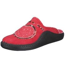 ROMIKA Mokasso 66 61066 70 400, M&auml;dchen Hausschuhe, rot, (rot 400)
