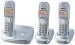 Panasonic Dect 6.0 Expandable Digital Cordless Phone - 3 Handset System (KX-TG6313S)