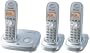 Panasonic Dect 6.0 Expandable Digital Cordless Phone - 3 Handset System (KX-TG6313S)