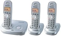 Panasonic Dect 6.0 Expandable Digital Cordless Phone - 3 Handset System (KX-TG6313S)