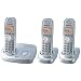 Panasonic Dect 6.0 Expandable Digital Cordless Phone - 3 Handset System (KX-TG6313S)