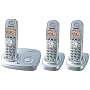 Panasonic Dect 6.0 Expandable Digital Cordless Phone - 3 Handset System (KX-TG6313S)