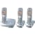 Panasonic Dect 6.0 Expandable Digital Cordless Phone - 3 Handset System (KX-TG6313S)