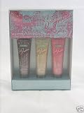 C.O. Bigelow Apothecaries Soda Fountain Mentha Lip Shine Trio, Featuring Strawberry Sundae, Butterscotch Vanilla Sundae, and Hot Fudge Sundae, .5 oz. each
