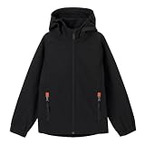 Boys' Cherokee Bonded Fleece Hooded Jacket - Black