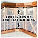Wine Cellar Innovations Natural Premium Redwood Base and Crown for Curved Corner