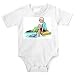 41bEyZnMfBL. SL75  Onesie with dolphin, feeding, boy, fish, outdoors, child