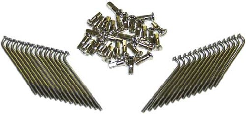 BBR SPOKE SET H/D FRONT 14 KLX/DRZ110 '02-08 391-KLX-1102