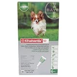 K9 Advantix 20 - For Dogs and Puppies 7 Weeks of Age and Older weighing 0 to 10 lbs - 4 Count