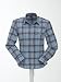 Sports : Maul Torre Damen MDS langarm Flanellbluse, blau karo