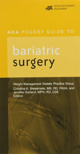 By Christina K., Ed. Biesemeier ADA Pocket Guide to Bariatric Surgery / Weight Management Dietetic Practice Group (1st Frist Edition) [Spiral-bound]