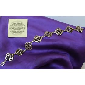 Pewter Celtic Knotwork Bracelet
