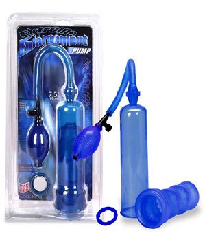 7.5 inch Extreme Enlargement Blue Penis Pump (Package Of 5)