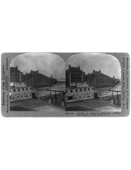 Home: Photo: The gateway of America,immigrants landing from barge at Ellis Island,NY,c1916 - HistoricalFindings