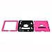 MagicSky Rugged Hybrid Dual Layer Full Body Protective Case with Kickstand for iPad 2, iPad 3 and iPad 4, Hot Pink / Black