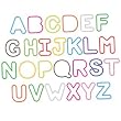 Silly Bandz 36 Pack Alphabet Shapes