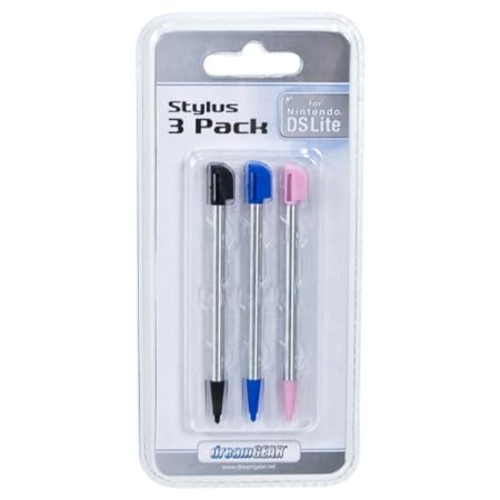 Nintendo DS Lite 3 Pack Stylus