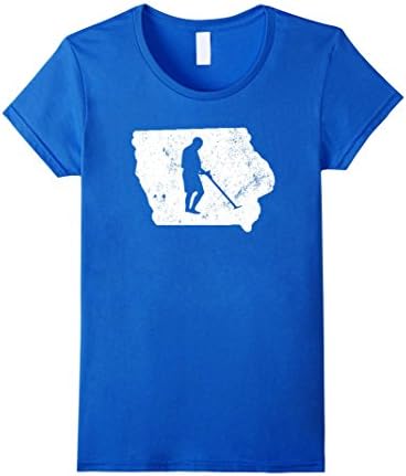 Women's Iowa Metal Detector For Kids Shirt Jr Metal Detector Shirt XL Royal Blue