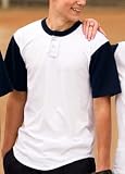 Big Mens Colorblock Short Sleeve Henley by Sport-Tek (Big & Tall and Regular Sizes)
