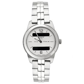 Tissot Ladies T-Classic PR50 Analog-Digital Titanium Watch #T34.7.187.32 by Tissot
