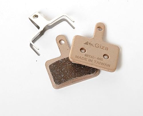 Long-life and Powerful!!giza for Shimano M446 M445 M475 M575 New Technology Copper + Ceramic Sintered Disc Brake Pads(M446)