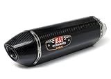 Yoshimura R-77 Slip-On - Titanium - Carbon Fiber End Cap , Material: Titanium, Material: Carbon Fiber 1170207