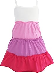 Girls Striped Print 2015 Cotton  Dress