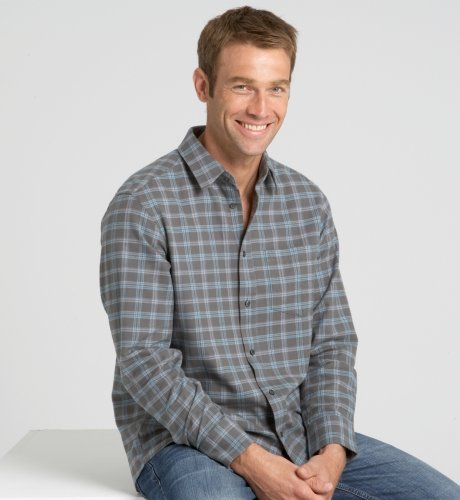 Big & Tall Blue Harbour Long Sleeve Check Shirt