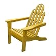 Prairie Leisure Aspen Adirondack Chair in a Rainbow of Colors Buttercup Yellow - 11-006