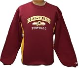 Large (L) NFL Burgandy Washington Redskins Crew Neck Sweatshirt