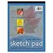 Pacon Art Street Sketch Pad, 18 x 12 Inches, White, 50 Sheets per Pad (4747)